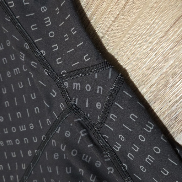 Lululemon Wunder Train High-Rise Tight 25" *Mirrorify Black Multi Size 10 - Picture 7 of 16